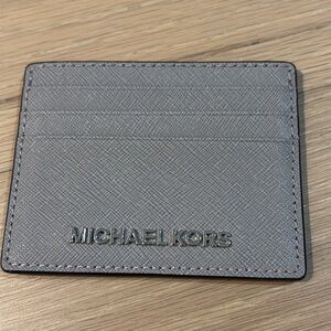 Michael Kors Silver Card Holder